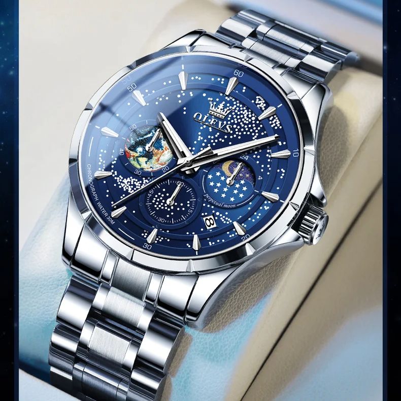 Luxury Watch Class - OLEVS Top Class Men's Quartz Watch