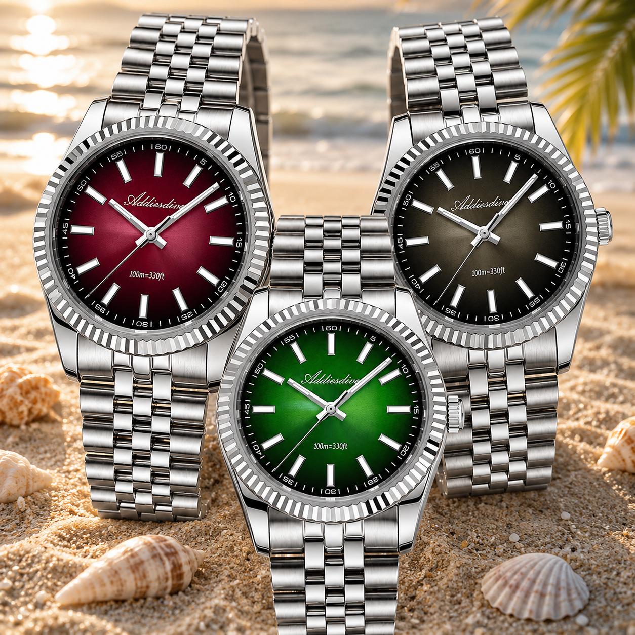 Luxury Watch Japanese - ADDIESDIVE 36MM Japan VH31 100m Waterproof