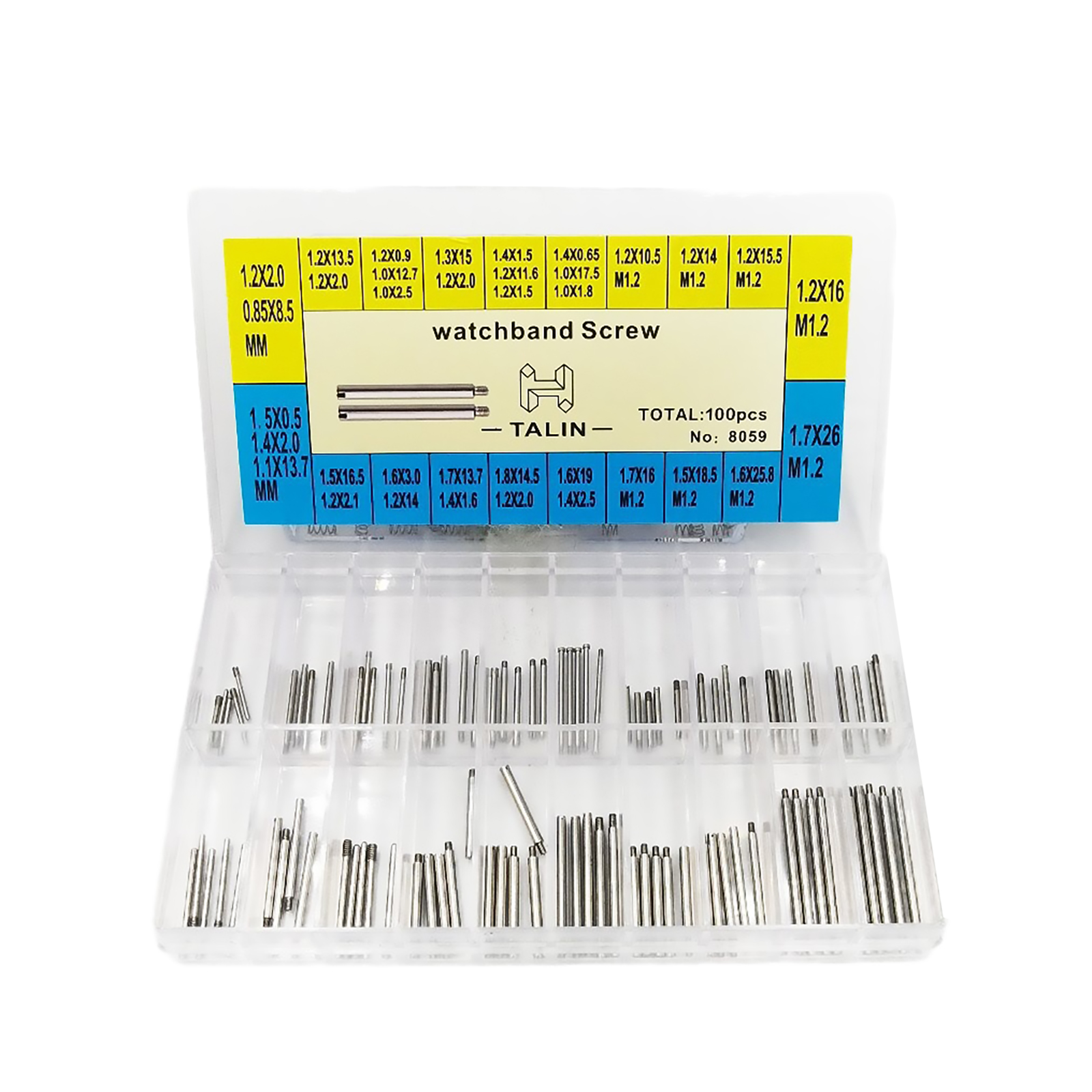 Luxury Watch Japanese - 100Pieces 20 Size Watch Screws Rod
