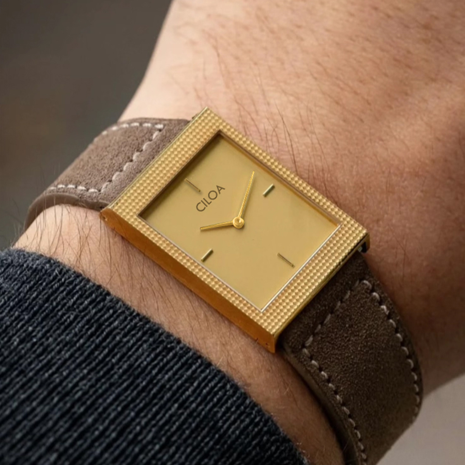 Luxury Watch Cartier - CILOA Light Luxury Square Men's Watch,