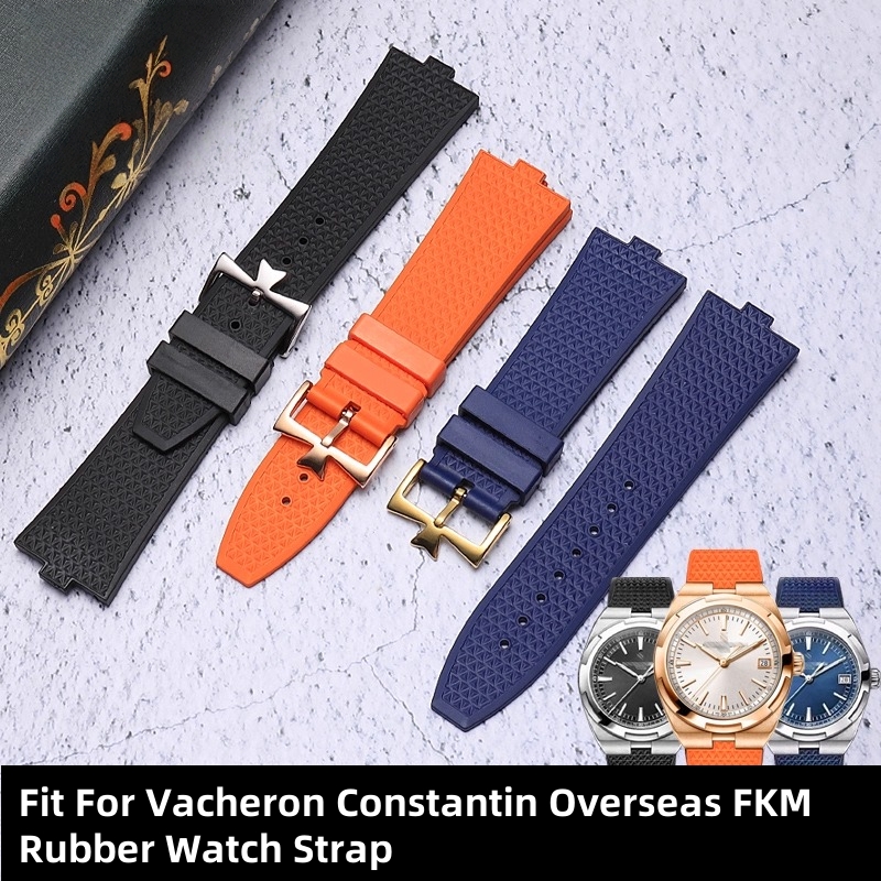 Luxury Watch Constantine - Luxury FKM Fluorine Rubber Watchband For