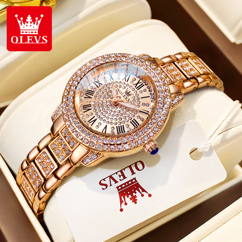 Luxury Watch Cheap - OLEVS 9943 Luxury All Diamond Original