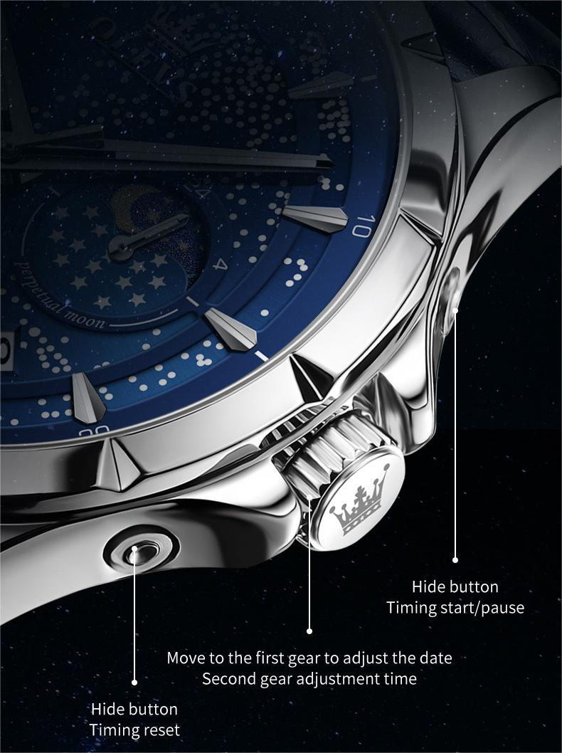 OLEVS Top Class Men's Quartz W - Luxury Watch Class ulasan dan harga