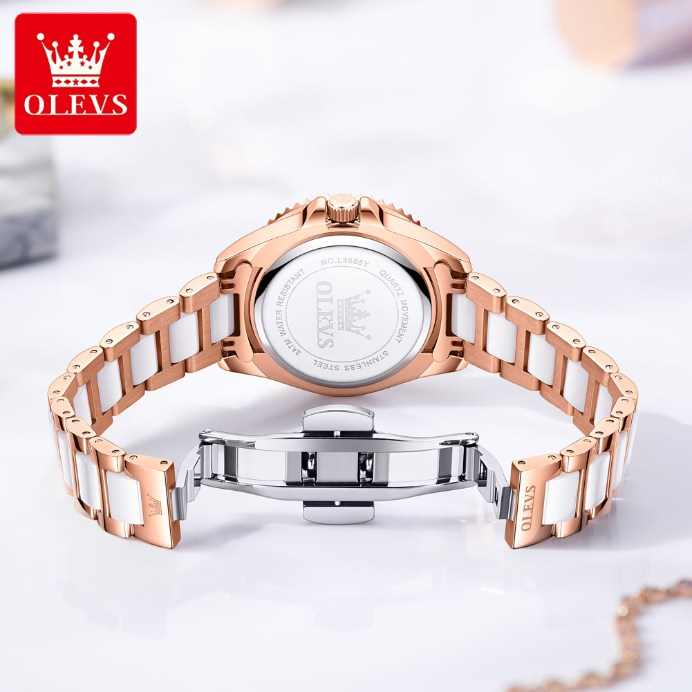 OLEVS 3685 Luxury Women's Watc - Luxury Watch Cheap ulasan dan harga