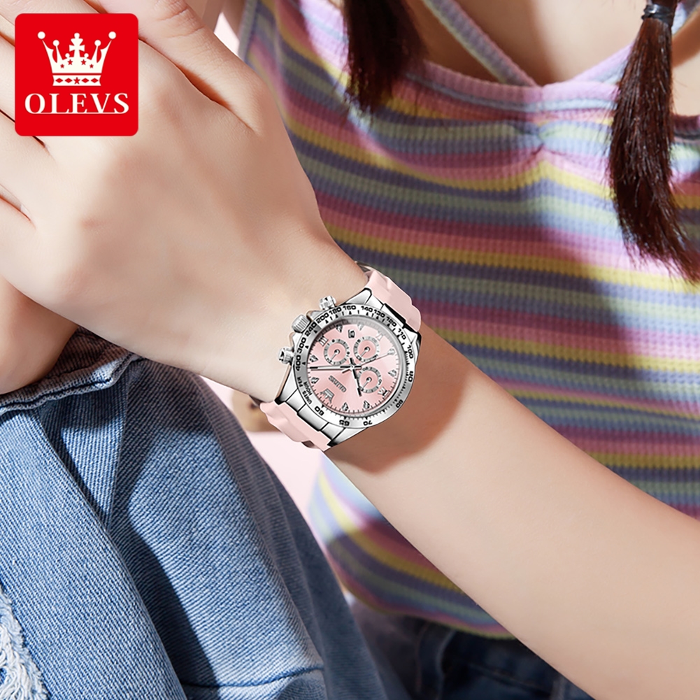 OLEVS 5618 Women Watch HD Mult - Luxury Watch Hd ulasan dan harga