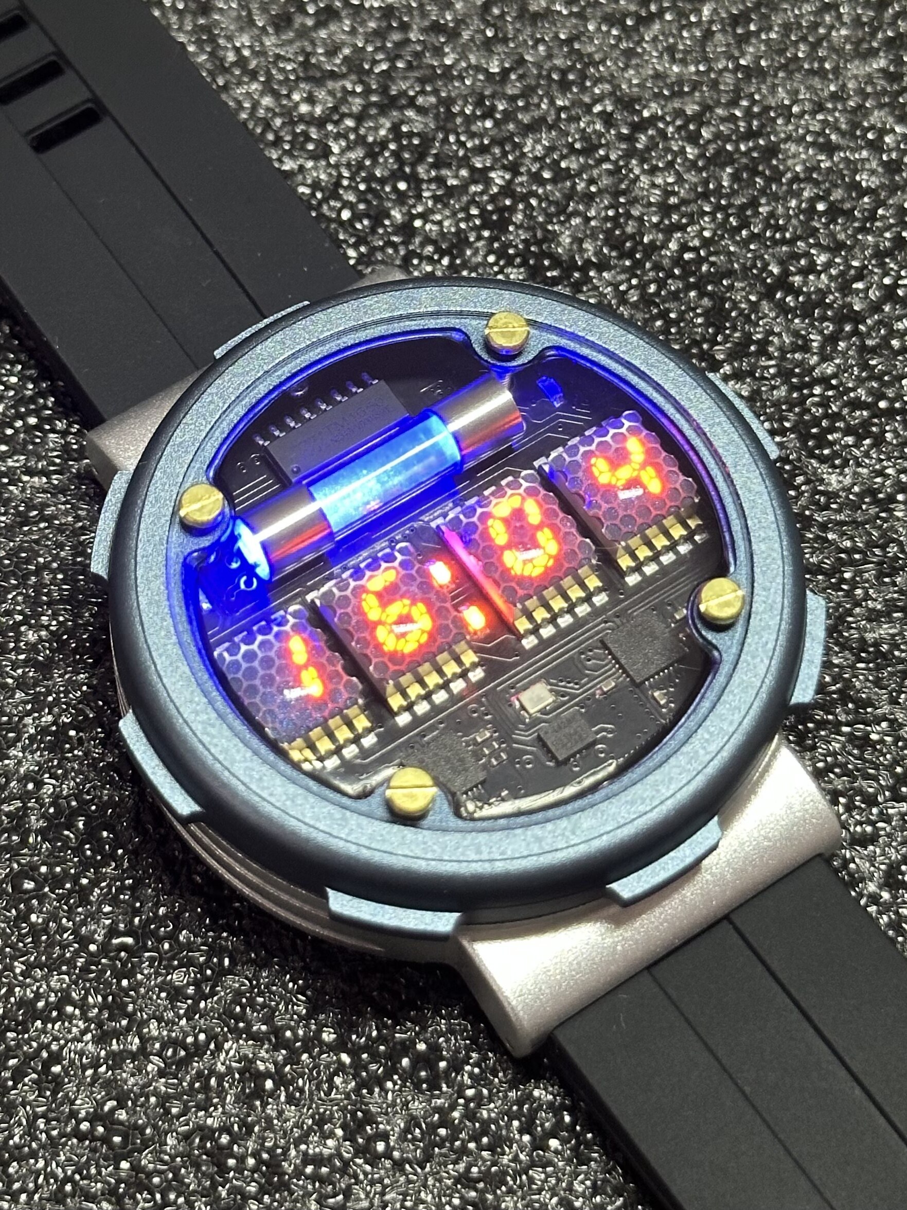 Retro Cyberpunk Nixie Tube Wat - Luxury Watch Nice ulasan dan harga