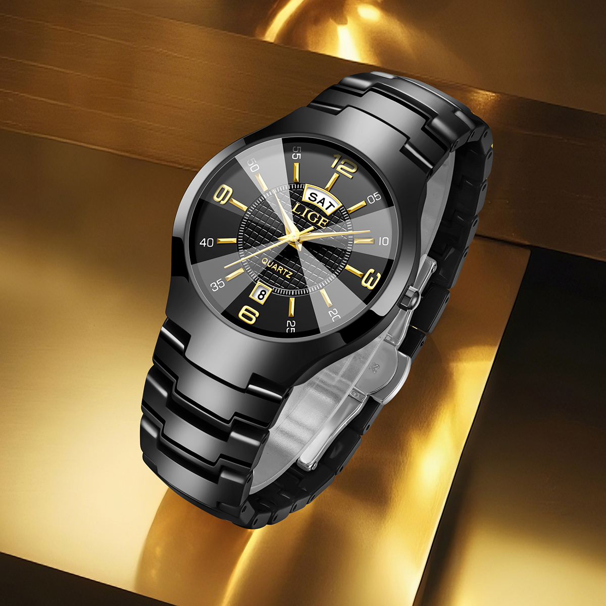 LIGE Fashion Elegant Women's W - Luxury Watch Dial ulasan dan harga