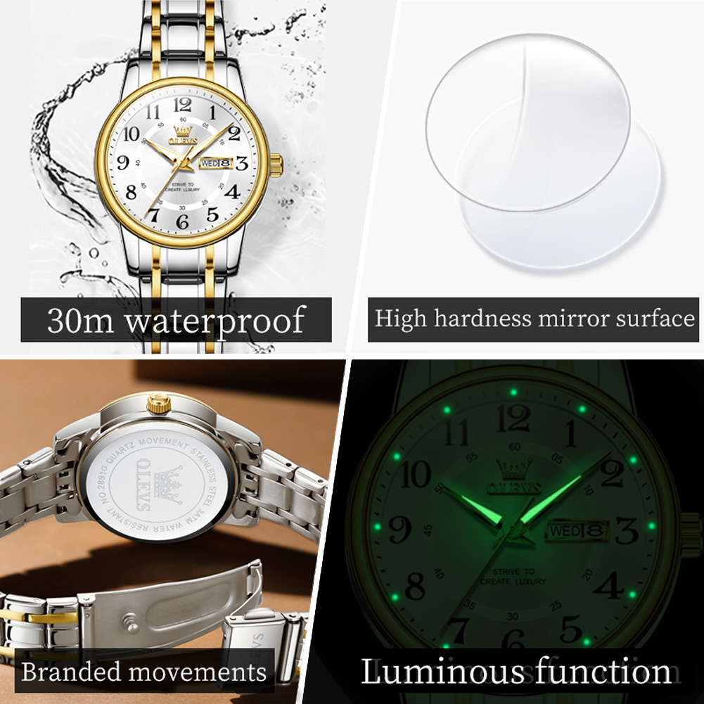 OLEVS 2891 Luxury Brand Fashio - Luxury Watch Cheap ulasan dan harga