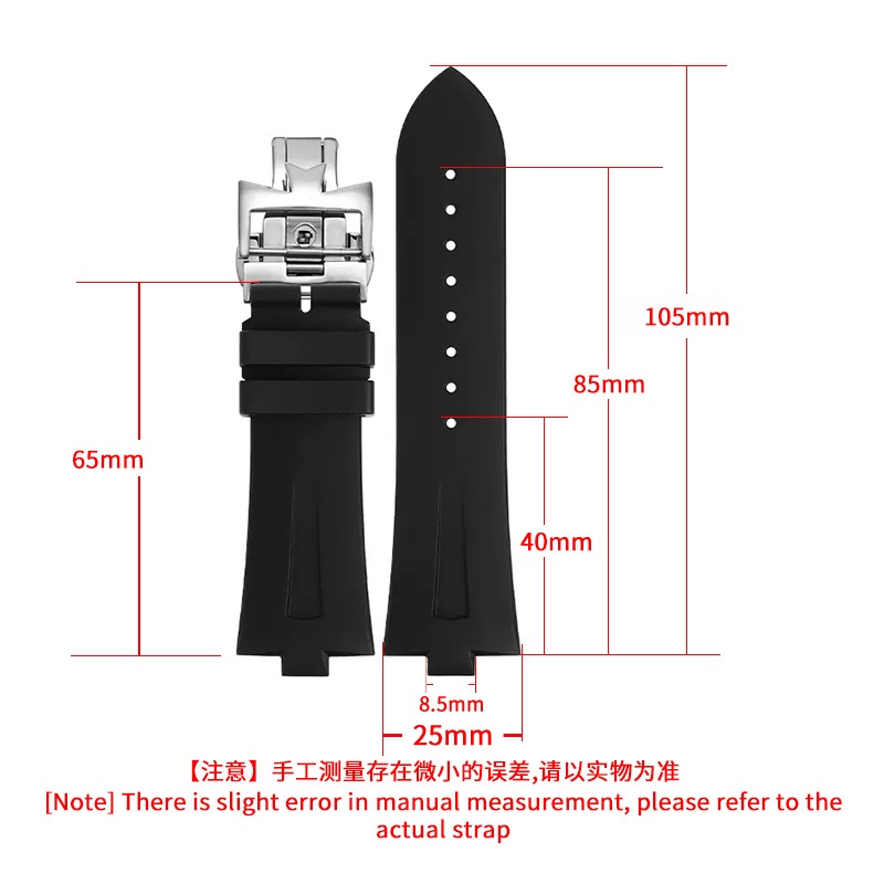 Silicone Rubber Watch Band For - Luxury Watch Constantine ulasan dan harga