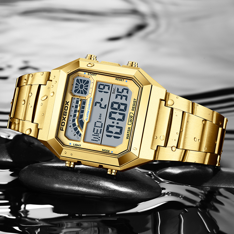 FOXBOX LIGE Fashion Luxury Dig - Luxury Watch Hd ulasan dan harga