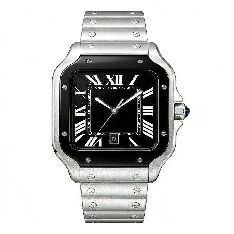 New Luxury Men's Quartz Watch  - Luxury Watch Cartier ulasan dan harga