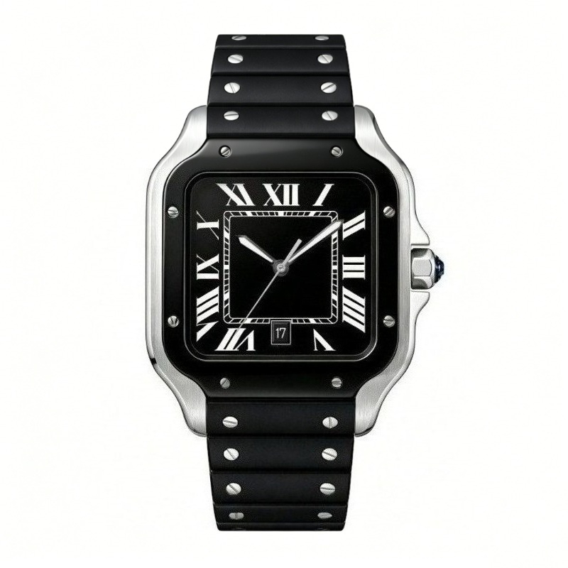 New Luxury Men's Quartz Watch  - Luxury Watch Cartier ulasan dan harga