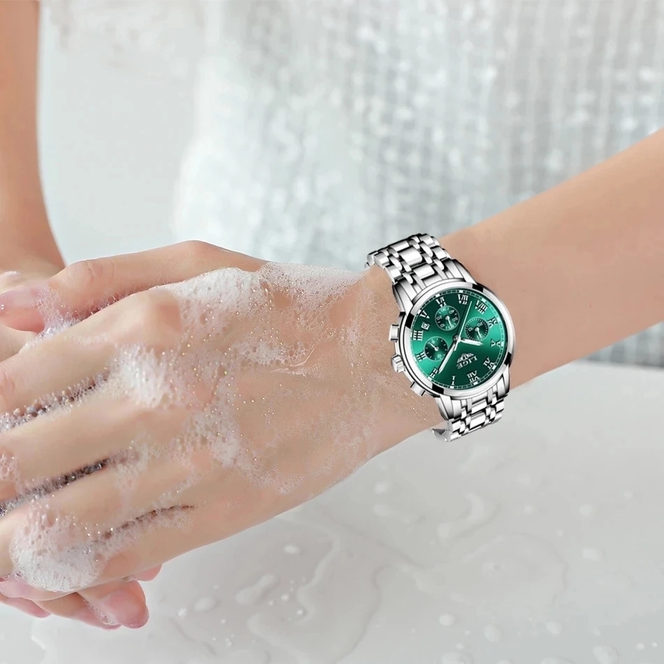 LIGE 2024 New Fashion Women Wa - Luxury Watch Ladies ulasan dan harga