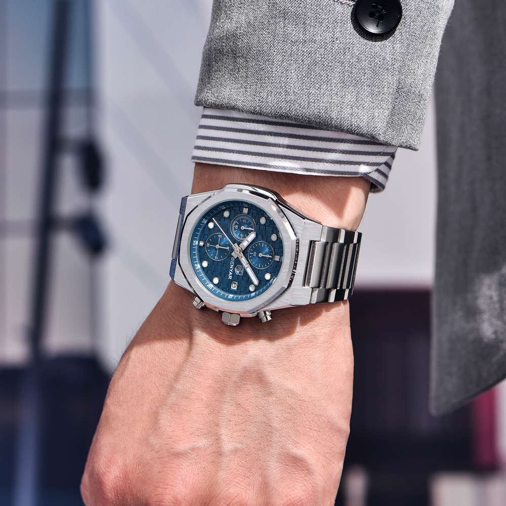 2025 New BENYAR Men's Watches  - Luxury Watch Uk ulasan dan harga