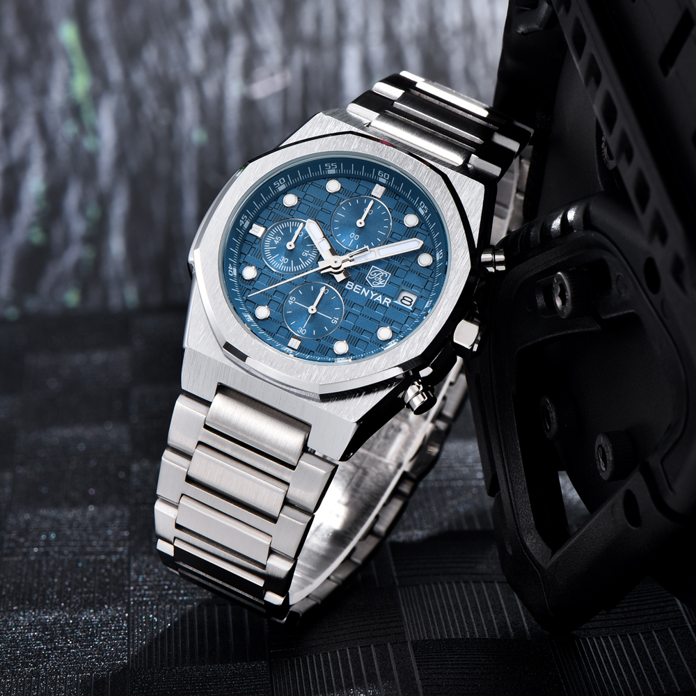 2025 New BENYAR Men's Watches  - Luxury Watch Uk ulasan dan harga