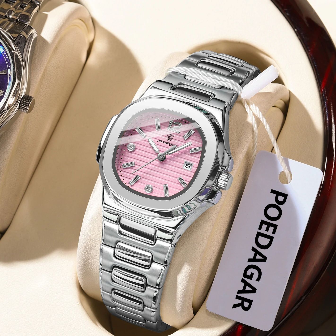 POEDAGAR Square Fashion Woman  - Luxury Watch Ladies ulasan dan harga