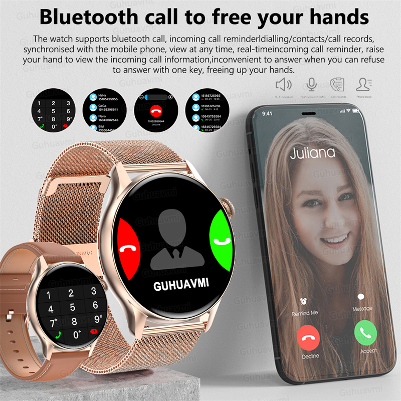 2026New Lady Smart Watch Women - Luxury Watch Hd ulasan dan harga