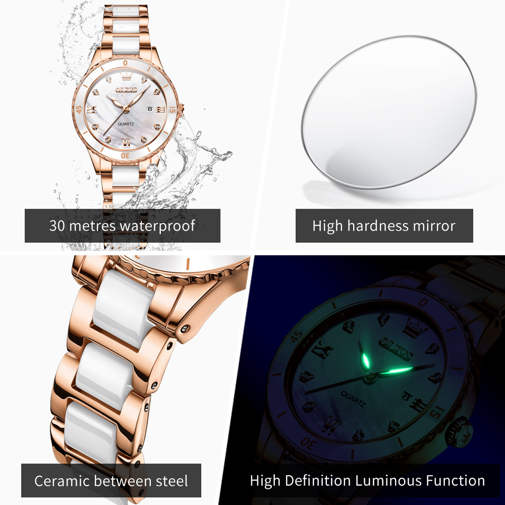 OLEVS 9985 Quartz Watches for  - Luxury Watch Cheap ulasan dan harga