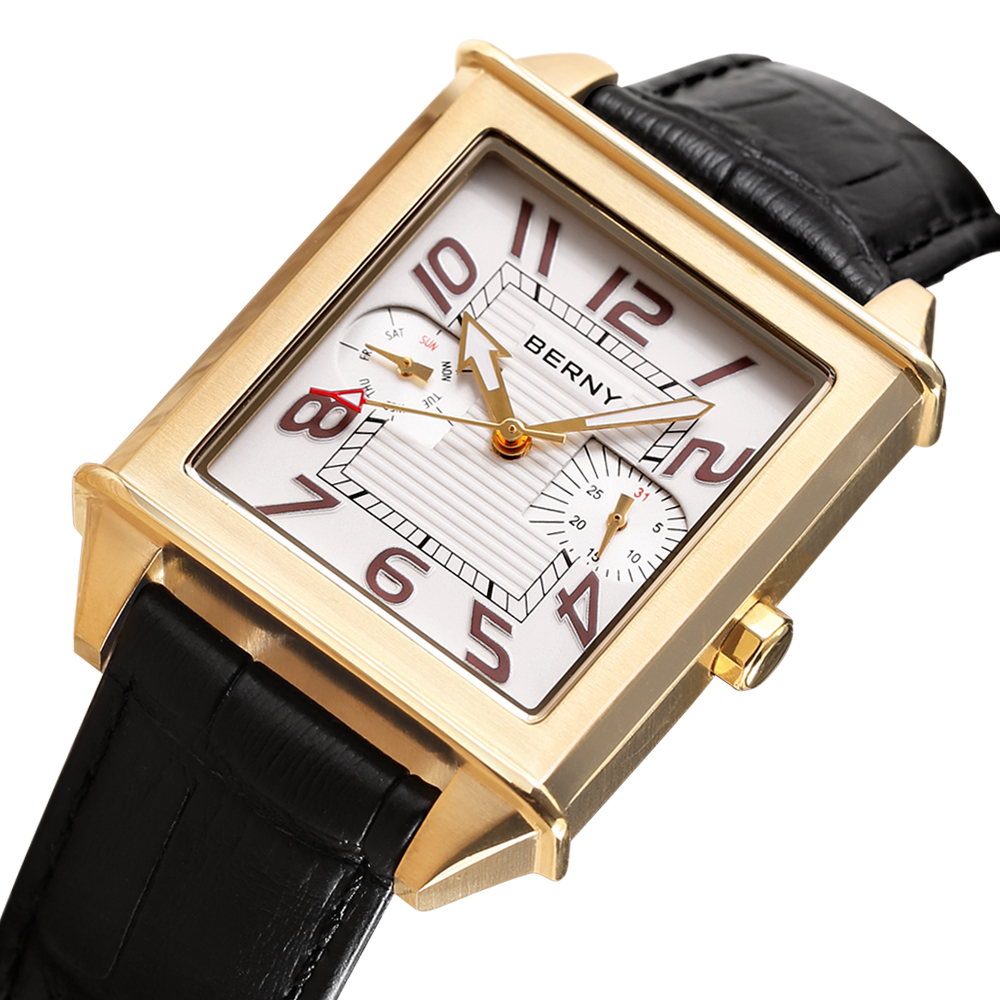BERNY 6P25 Quartz Watch for Me - Luxury Watch Cartier ulasan dan harga