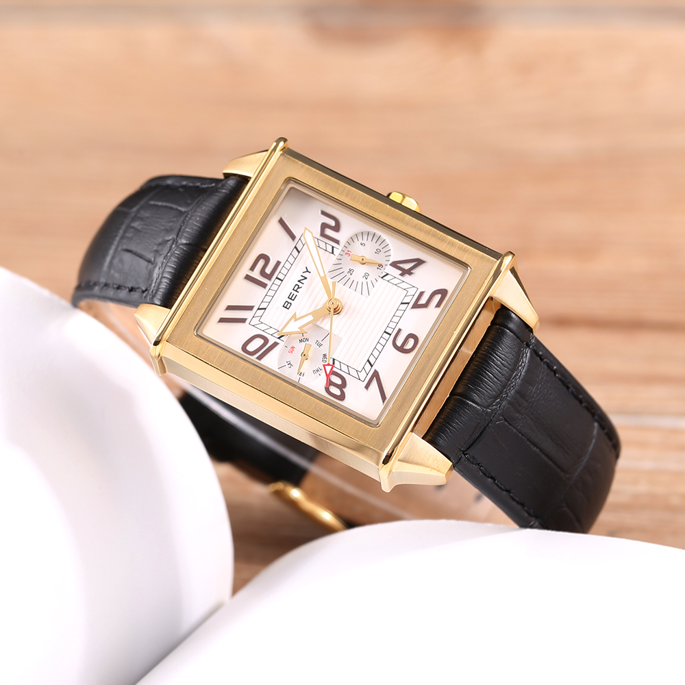 BERNY 6P25 Quartz Watch for Me - Luxury Watch Cartier ulasan dan harga