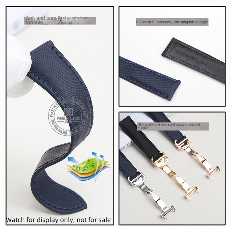 16mm 18mm 20mm Nylon strap Tan - Luxury Watch Cartier ulasan dan harga