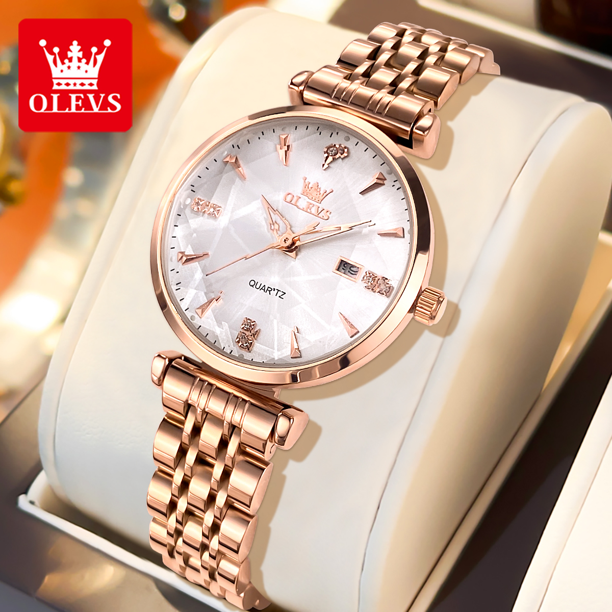 OLEVS brand beautiful women's  - Luxury Watch Ladies ulasan dan harga
