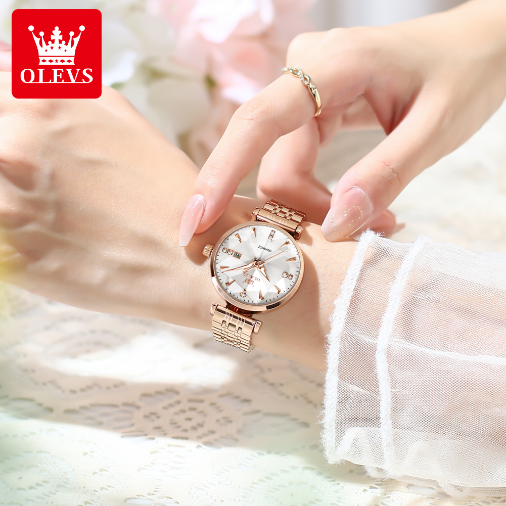 OLEVS brand beautiful women's  - Luxury Watch Ladies ulasan dan harga