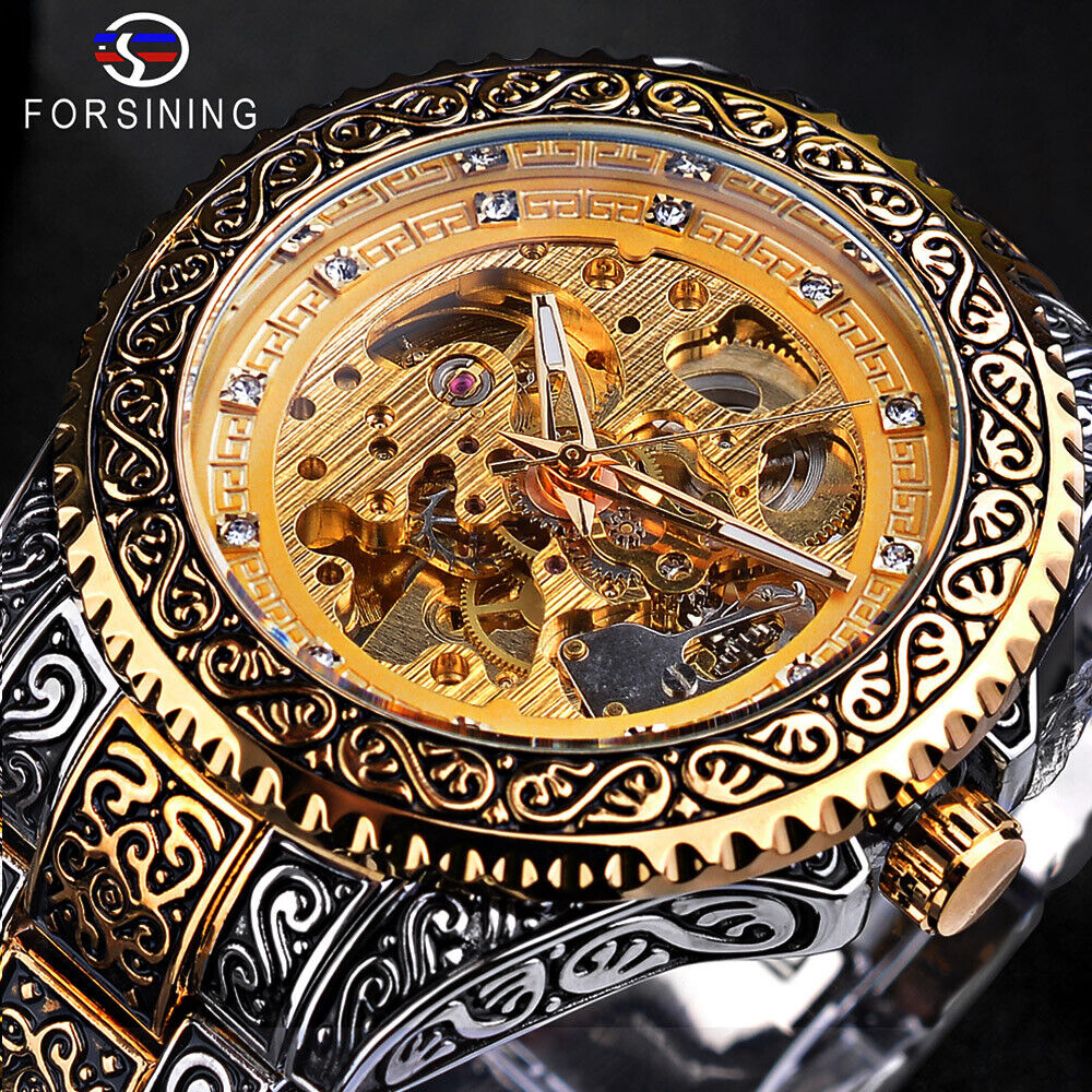 FORSINING Men's Luxury Diamond - Luxury Watch Nice ulasan dan harga