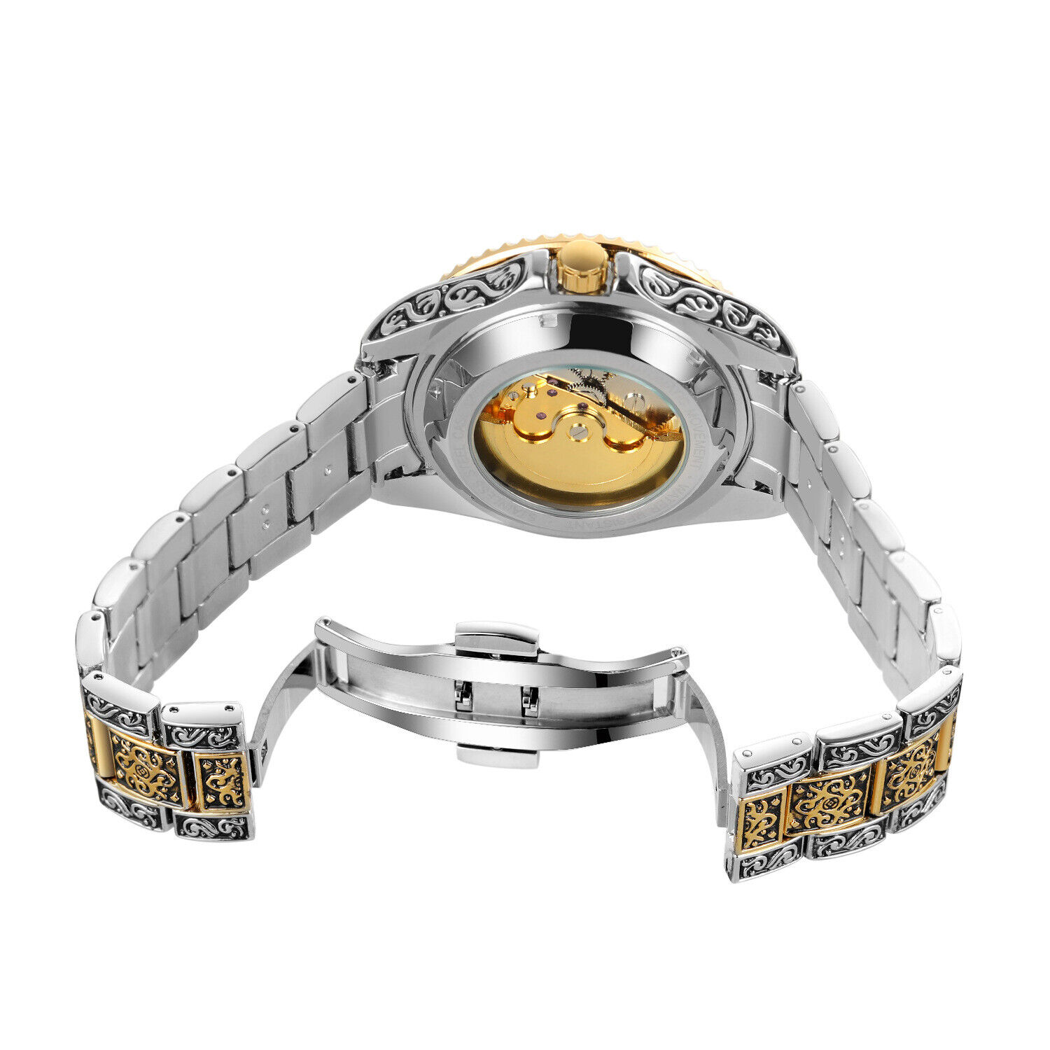 FORSINING Men's Luxury Diamond - Luxury Watch Nice ulasan dan harga