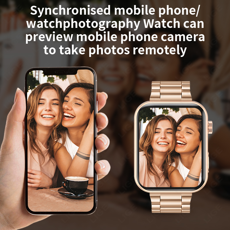New Smart Watch with Camera Ta - Luxury Watch Photo ulasan dan harga