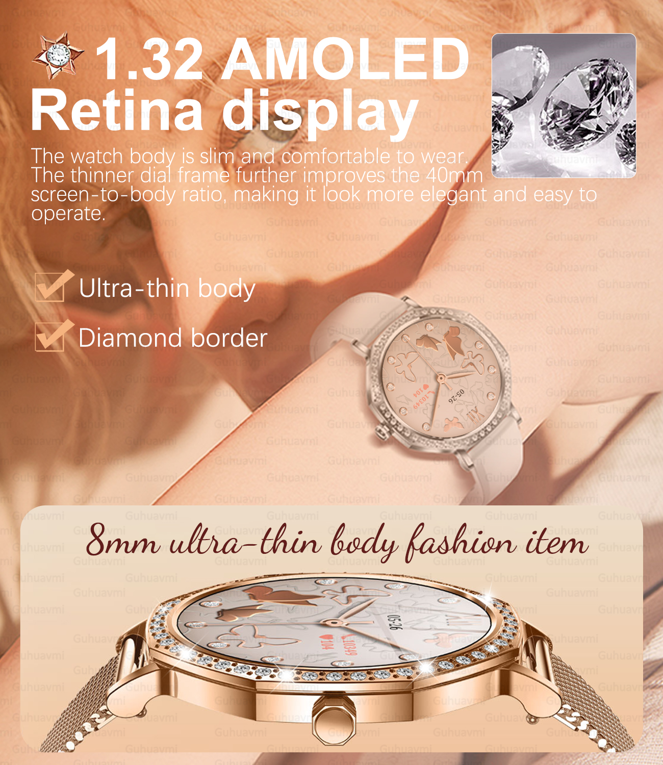2025 New Ladies' Fashion Smart - Luxury Watch Hd ulasan dan harga