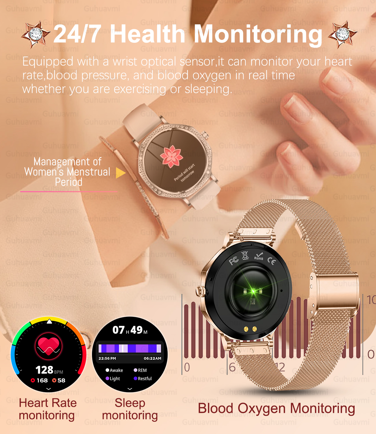 2025 New Ladies' Fashion Smart - Luxury Watch Hd ulasan dan harga