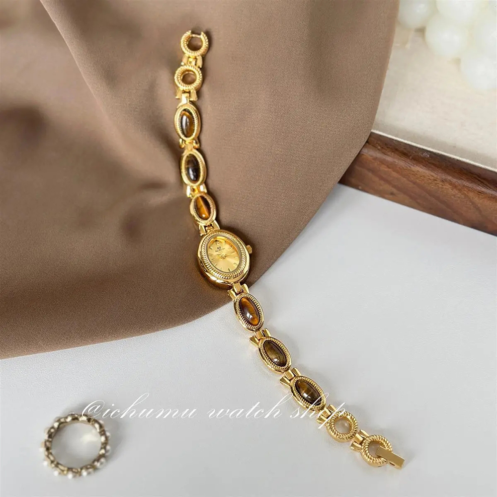 Women's Gold Watch Vintage Bro - Luxury Watch Ladies ulasan dan harga