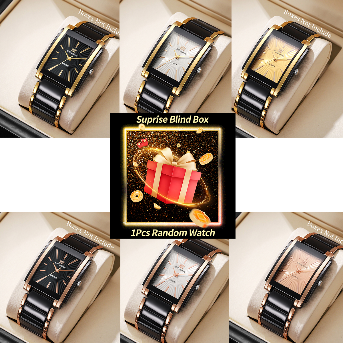 1PC Surprise Mystery Blind Wat - Luxury Watch Business ulasan dan harga