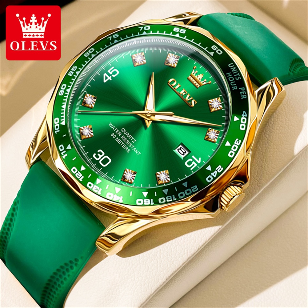 OLEVS Original Men's Quartz Wa - Luxury Watch Class ulasan dan harga