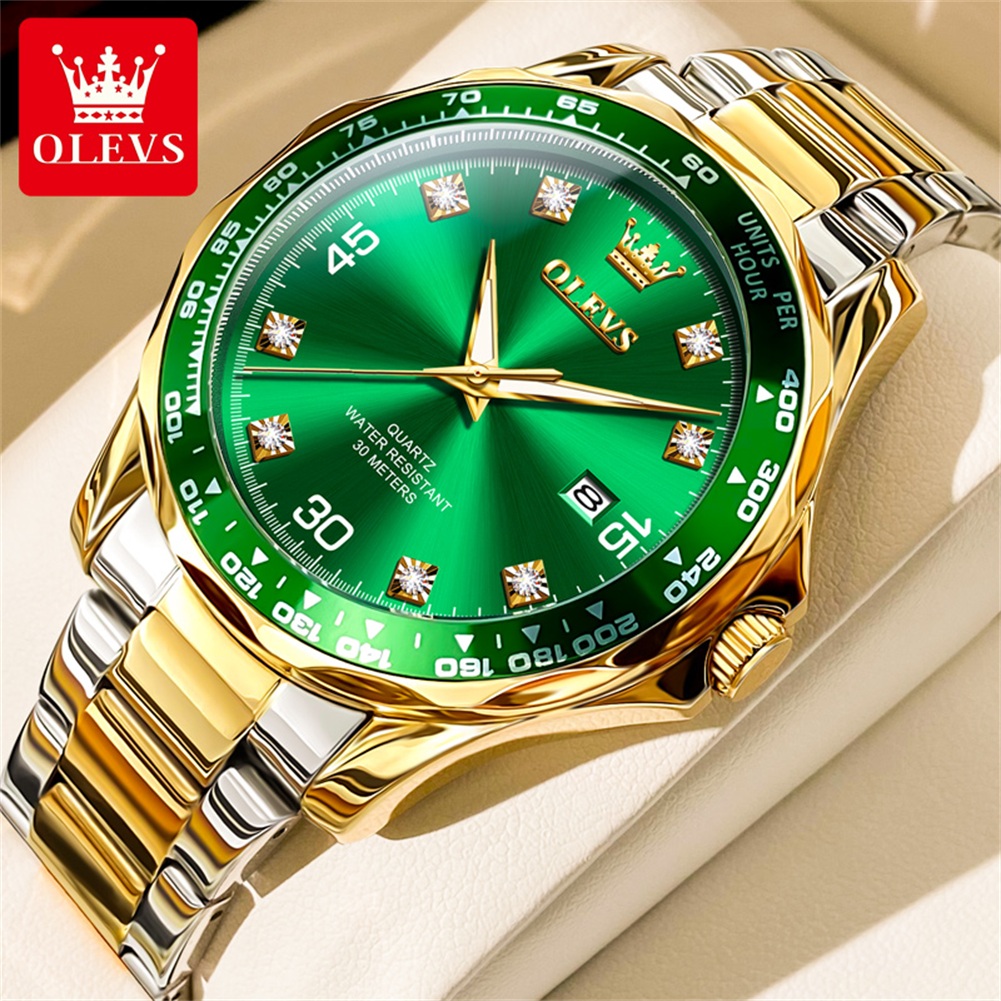 OLEVS Original Men's Quartz Wa - Luxury Watch Class ulasan dan harga