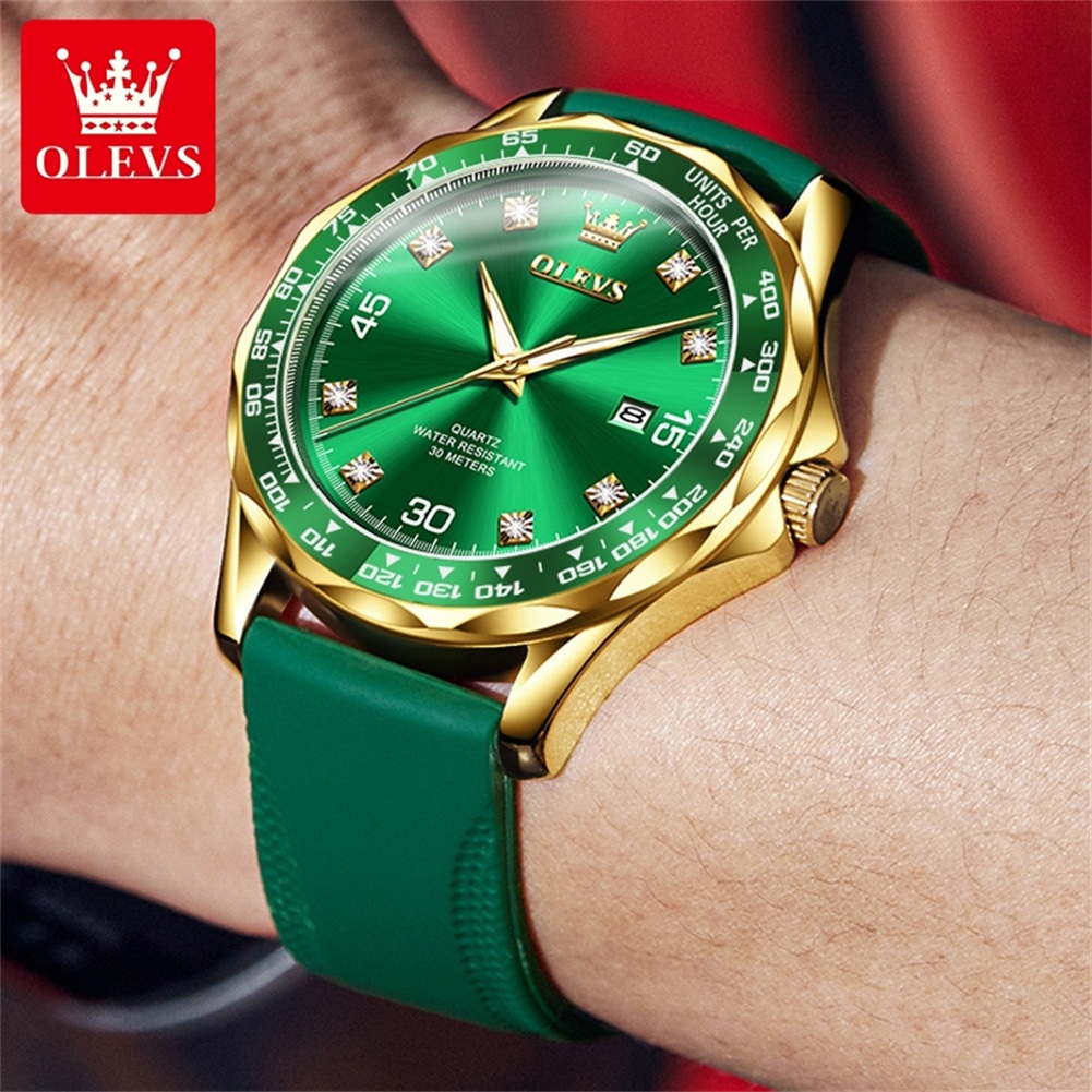 OLEVS Original Men's Quartz Wa - Luxury Watch Class ulasan dan harga