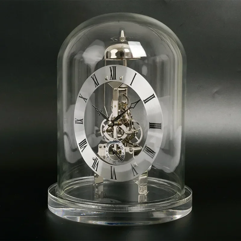 Nordic Retro Desk Clock Metal  - Table Watch Luxury ulasan dan harga