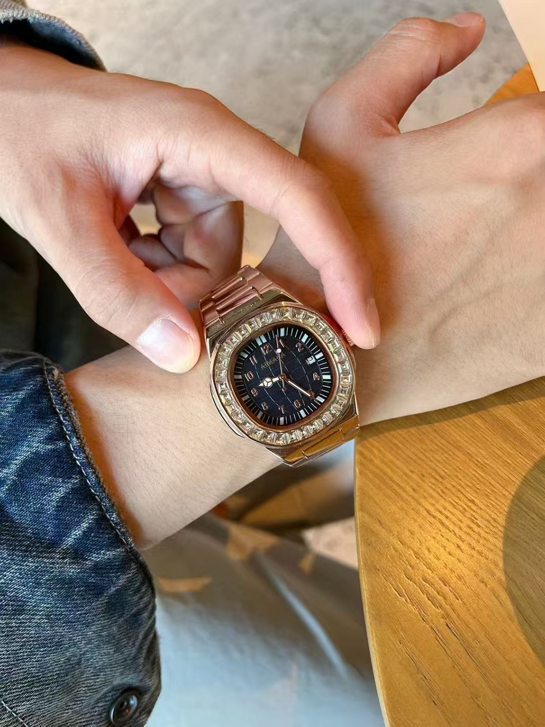 full diamond watch ring for ma - Luxury Watch In Dubai ulasan dan harga