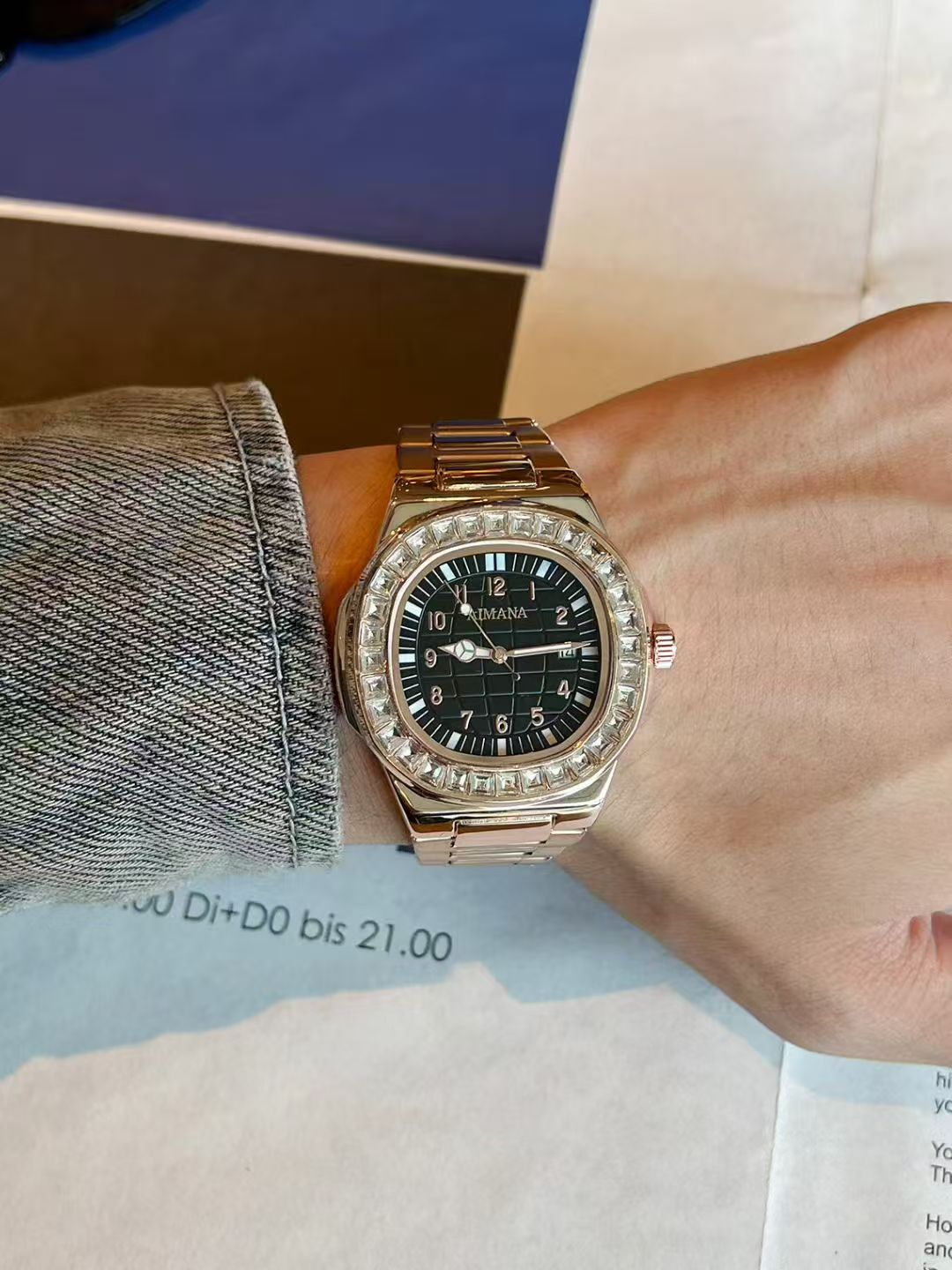 full diamond watch ring for ma - Luxury Watch In Dubai ulasan dan harga