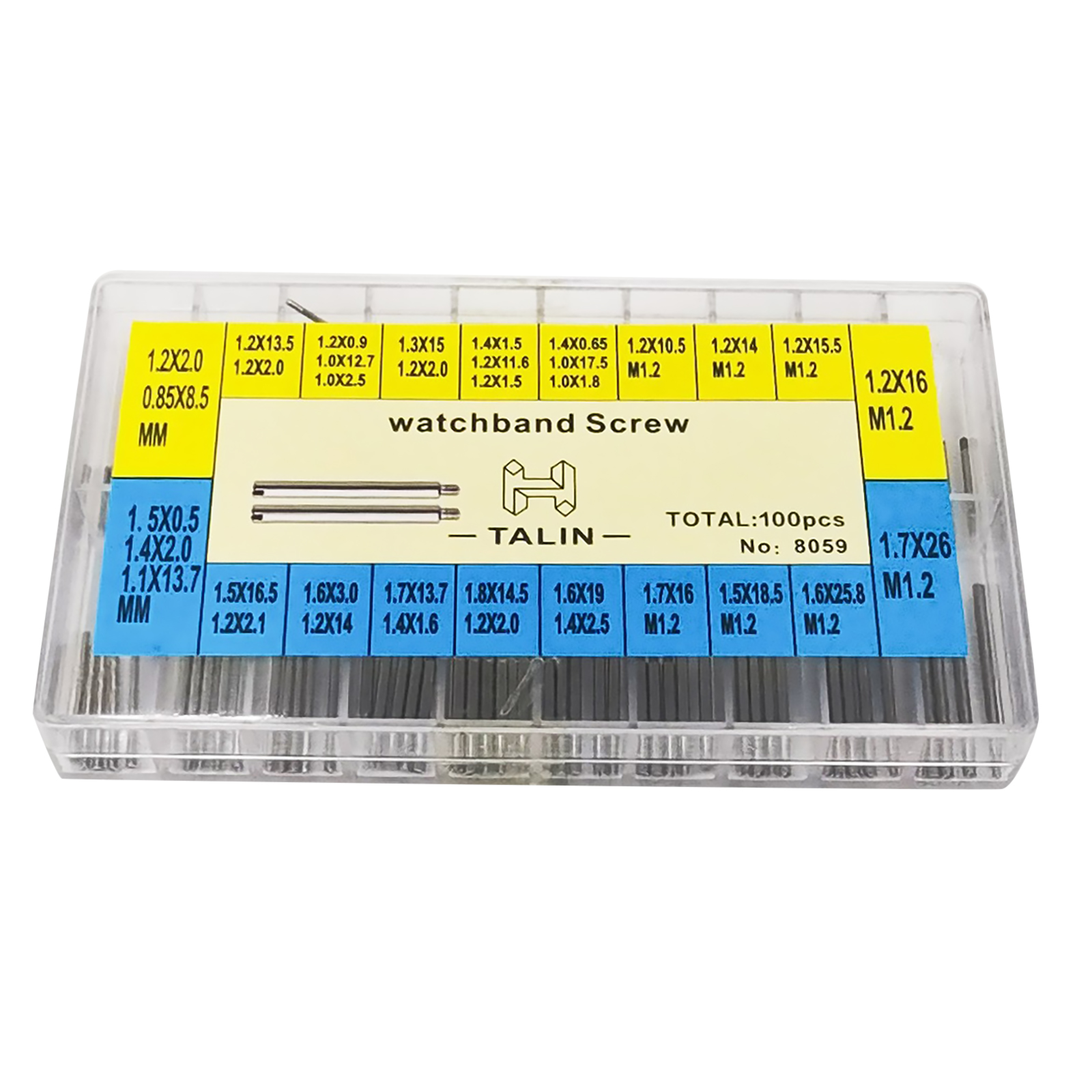 100Pieces 20 Size Watch Screws - Luxury Watch Japanese ulasan dan harga