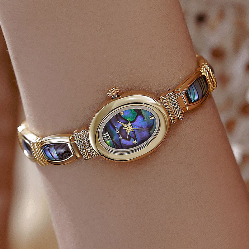 Oval Dial Women Bracelet Watch - Luxury Watch Ladies ulasan dan harga