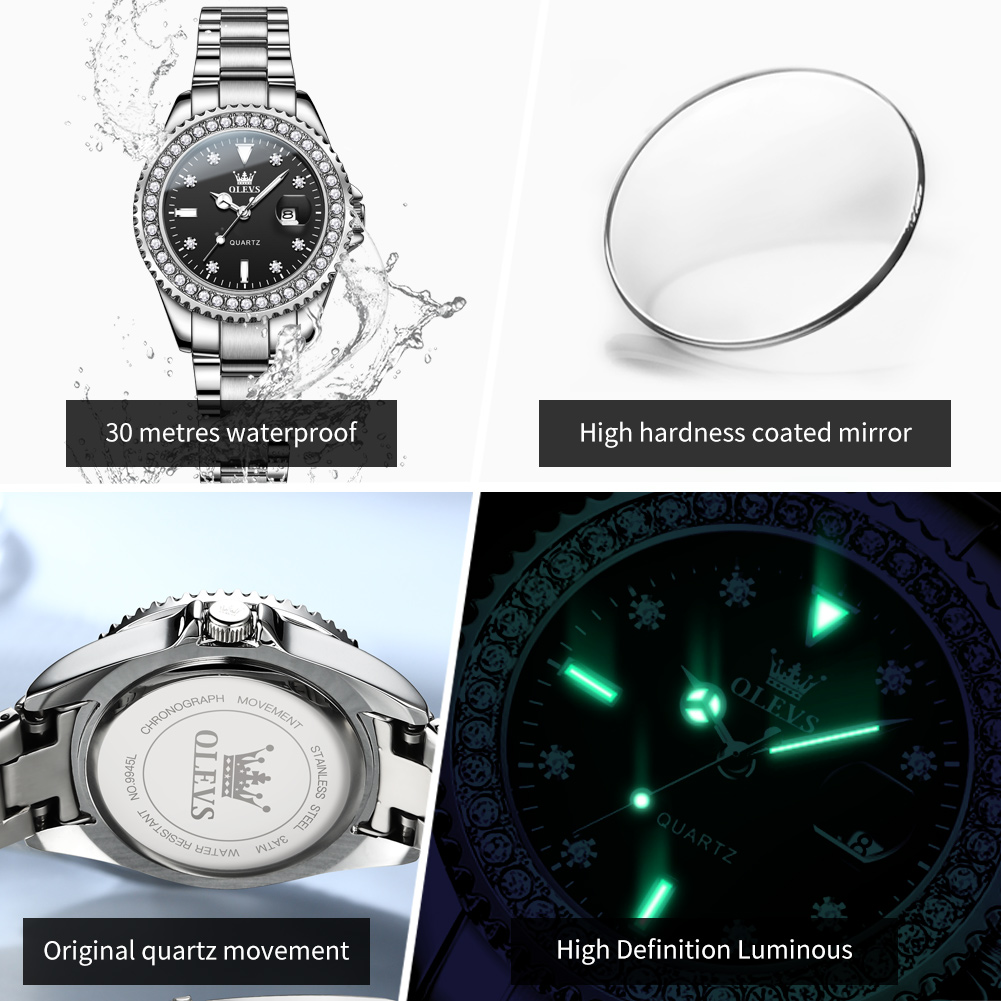 OLEVS Luxury Brand Quartz Watc - Luxury Watch Cheap ulasan dan harga
