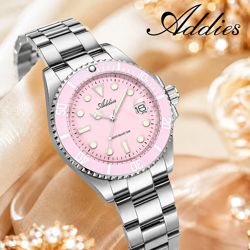 ADDIES 36mm 50m Waterproof Wom - Luxury Watch Safe ulasan dan harga