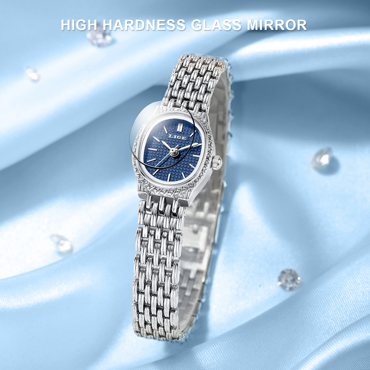 LIGE Fashion Luxury Quartz Wom - Luxury Watch Dial ulasan dan harga