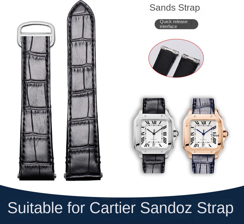 21mm 19mm Cow leather Watch St - Luxury Watch Cartier ulasan dan harga