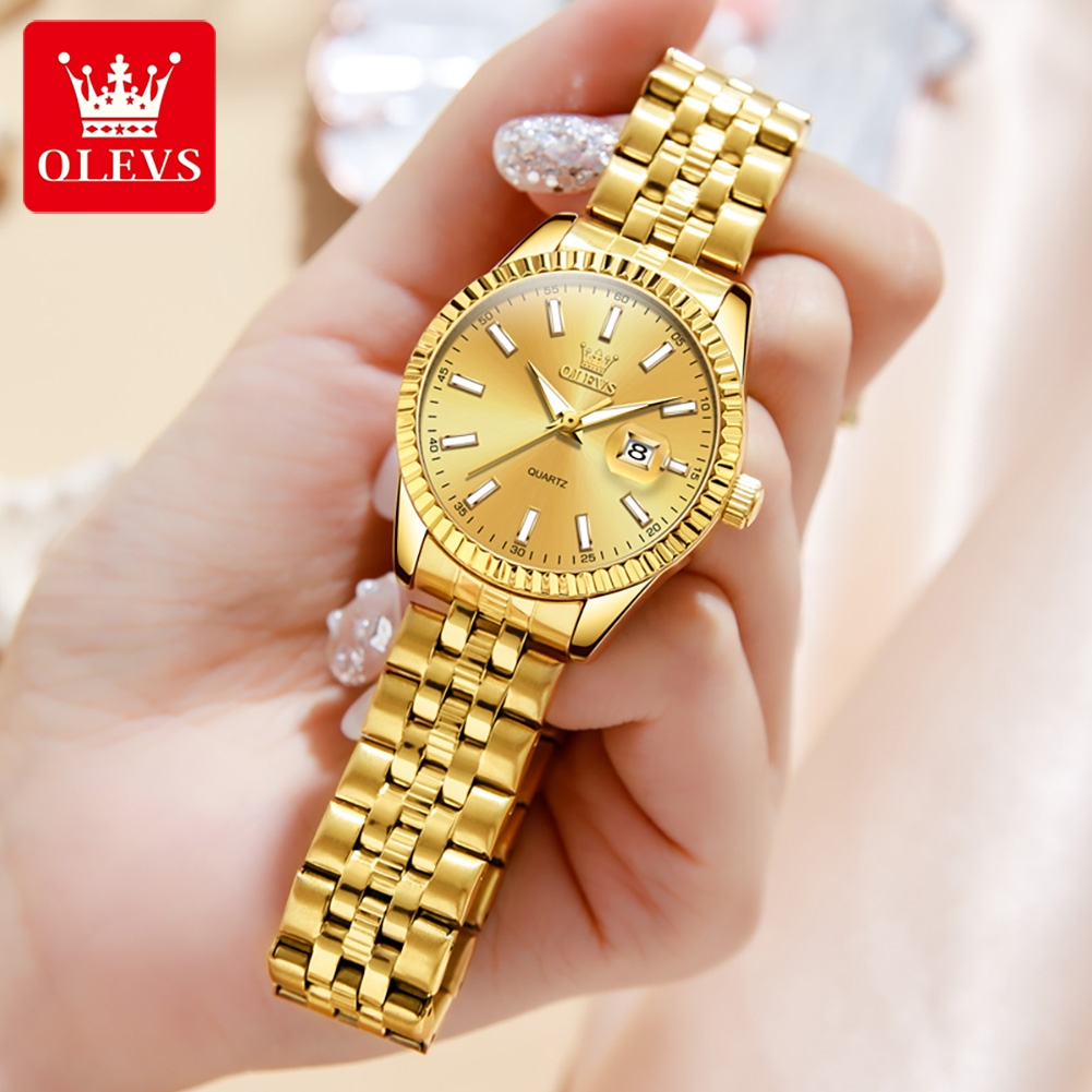 OLEVS 5593 Quartz Women's Watc - Luxury Watch Cheap ulasan dan harga