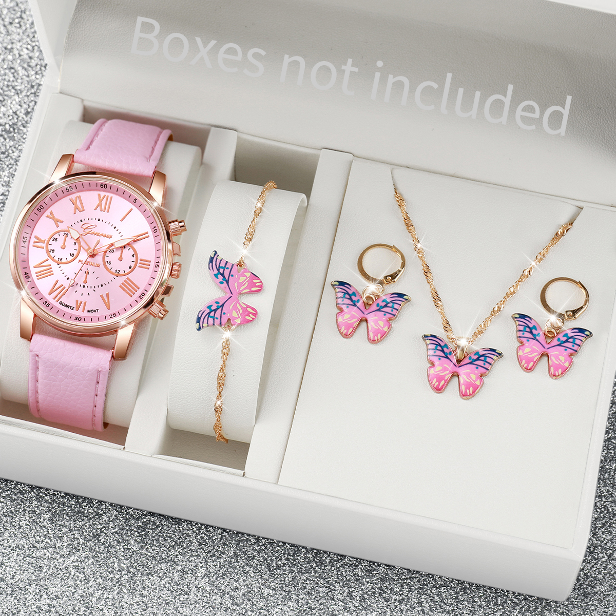 5/6PCS Luxury Women Watches Je - Luxury Watch Safe ulasan dan harga