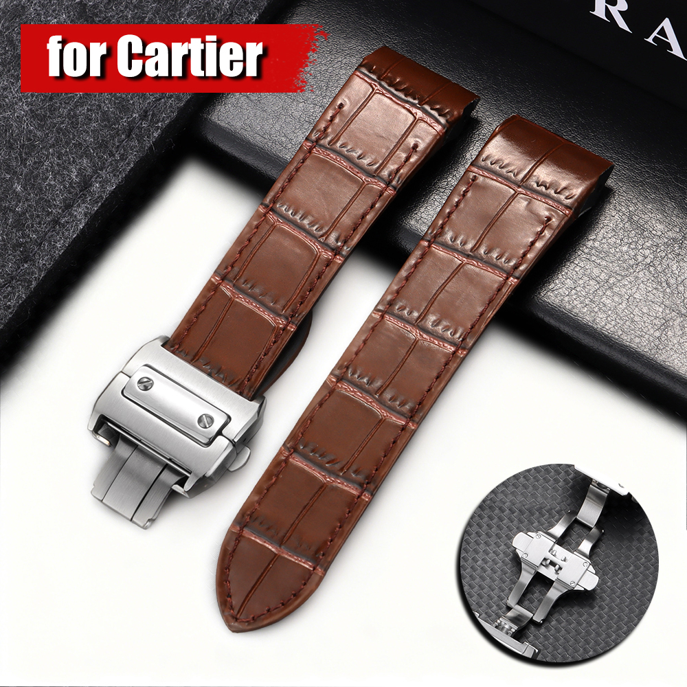 For Cartier Santos 20mm 23mm W - Luxury Watch Cartier ulasan dan harga