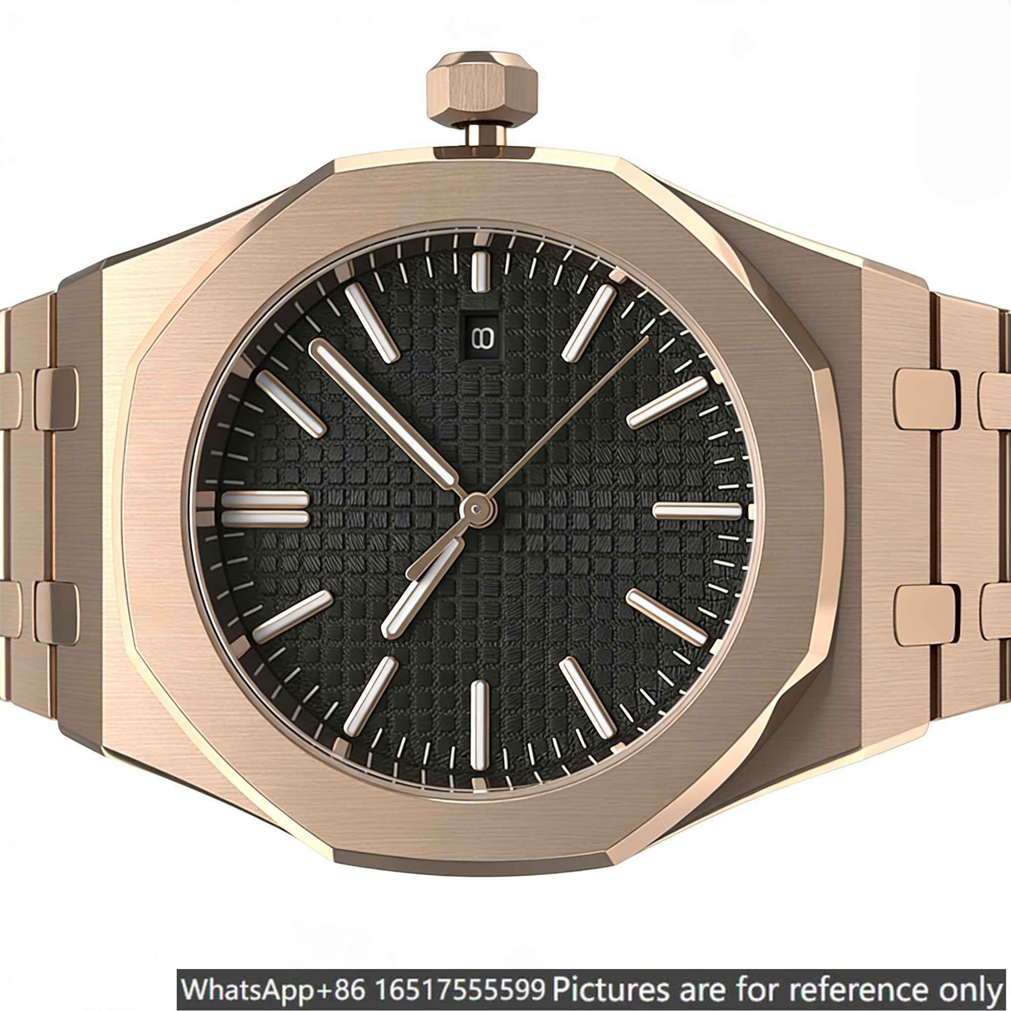 42mm Streamlined Modern Mens L - Luxury Watch Dial ulasan dan harga